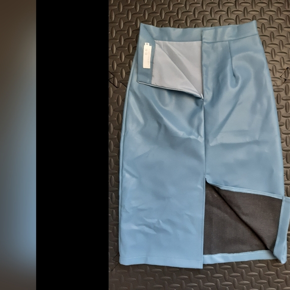 Tong tong fashion midi skirt blue tong - Picture 3 of 4